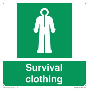 Survival clothing